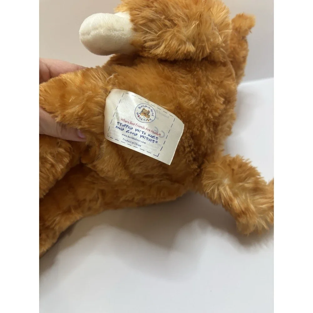 Vintage Build-A-Bear Workshop Orange‎ Striped Tabby Cat Plush